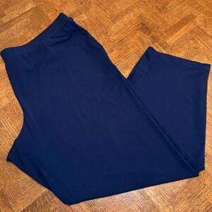 Susan Graver Blue Casual Lightweight Navy Pants Sz.LP